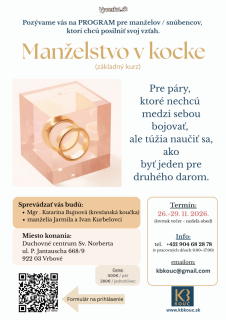 Manželstvo v kocke (základný kurz)