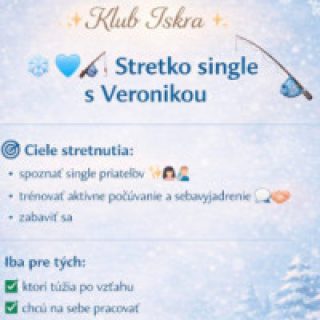 Stretnutie pre slobodných 40+ s Veronikou
