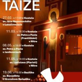 Modlitbové večery TAIZÉ v nitrianskej diecéze