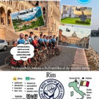 Bicyklom do Večného Mesta - Rím 2026