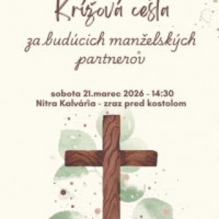 Krížová cesta za budúcich manželských partnerov v Nitre