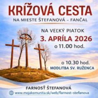Krížová cesta vo Farnosti Štefanová, okr. Pezinok
