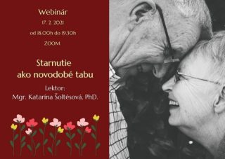 Starnutie ako novodobé tabu: ďalší zo série webinárov Západného dištriktu