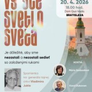 SPOMIENKA NA VLADIMÍRA JUKLA V BRATISLAVE