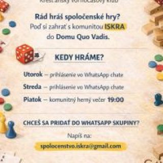 ISKRA Herný večer