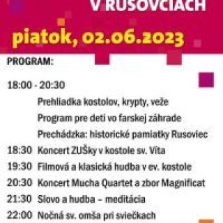 NOC KOSTOLOV 2026 RUSOVCE