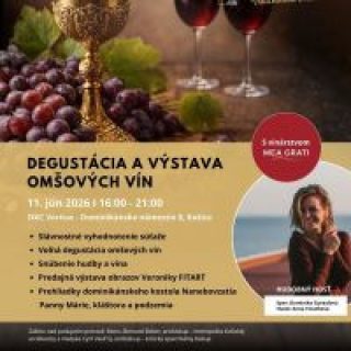 Degustácia a výstava omšových vín s MEA GRATI
