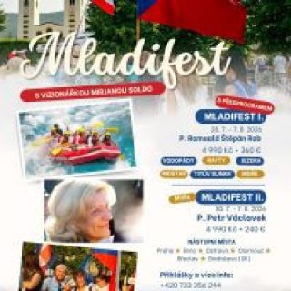 MLADIFEST 2026 s ubytováním u vizionářů Mirjany Soldo a Jakova Čola