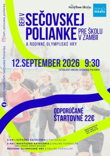 Beh a rodinné olympijské hry pre školu v Zambii