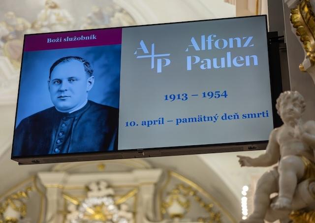 V Šenkviciach si opäť pripomenú Božieho služobníka kňaza Alfonza Paulena