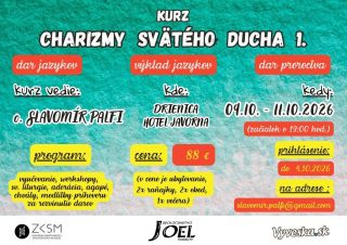 Kurz „Charizmy Sv. Ducha 1.“