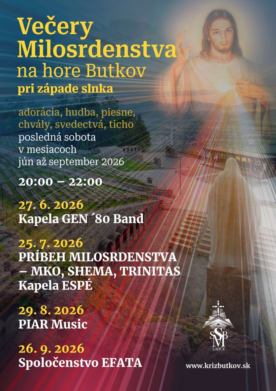 Večery Milosrdenstva na hore Butkov