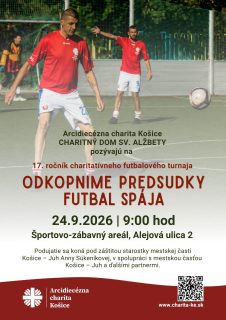 Charita opäť spojí ľudí futbalom – 17. ročník turnaja Odkopnime predsudky