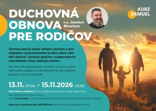 Kurz Samuel – duchovná obnova pre rodičov s o. Jozefom Marettom