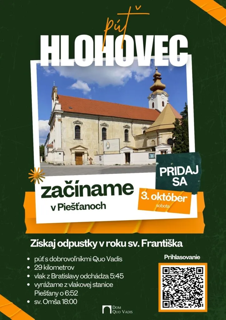 Púť v rámci roku sv. Františka: Piešťany – Hlohovec