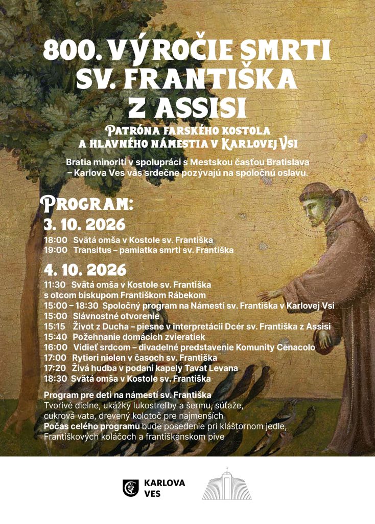 Oslava 800. výročia smrti sv. Františka z Assisi
