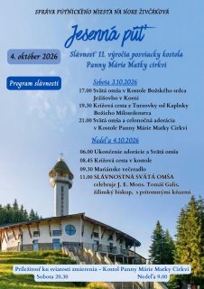 Na Hore Živčáková bude púť pri príležitosti 11. výročia posviacky kostola