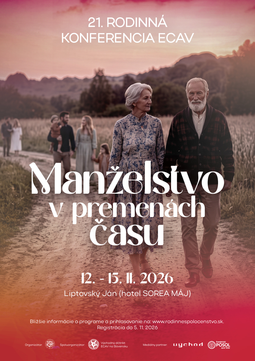 POZÝVAME: 21. rodinná konferencia RoS ECAV 2026