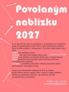 Kurz “Povolaným nablízku”