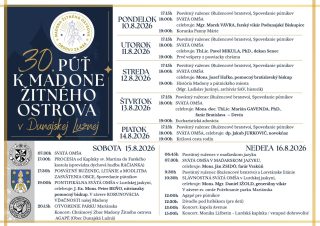 V Dunajskej Lužnej sa začína jubilejná 30. púť k Madone Žitného ostrova