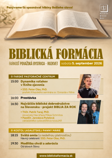 Biblická formácia – prednáška