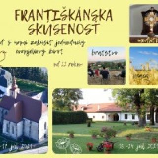 Františkánska skúsenosť 2021 - Okoličné