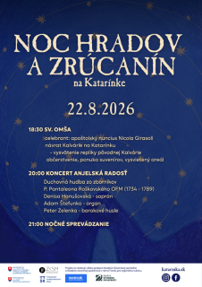 Noc hradov a zrúcanín na Katarínke