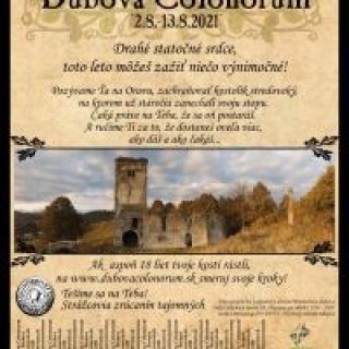 LETNÝ TÁBOR DUBOVÁ COLONORUM- záchrana kostolíka na Orave