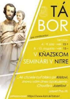 Miništrantský tábor 2021