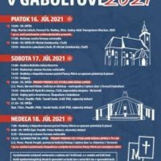 Arcidiecézna púť Gaboltov 2021