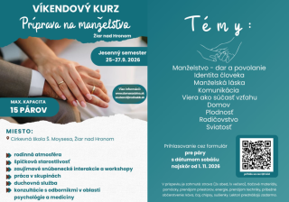 Kurz prípravy na manželstvo