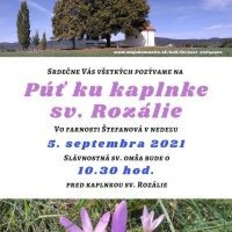 Púť ku Kaplnke sv. Rozálie