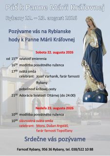 Farnosť Rybany pozýva na púť a výstavu o eucharistických zázrakoch