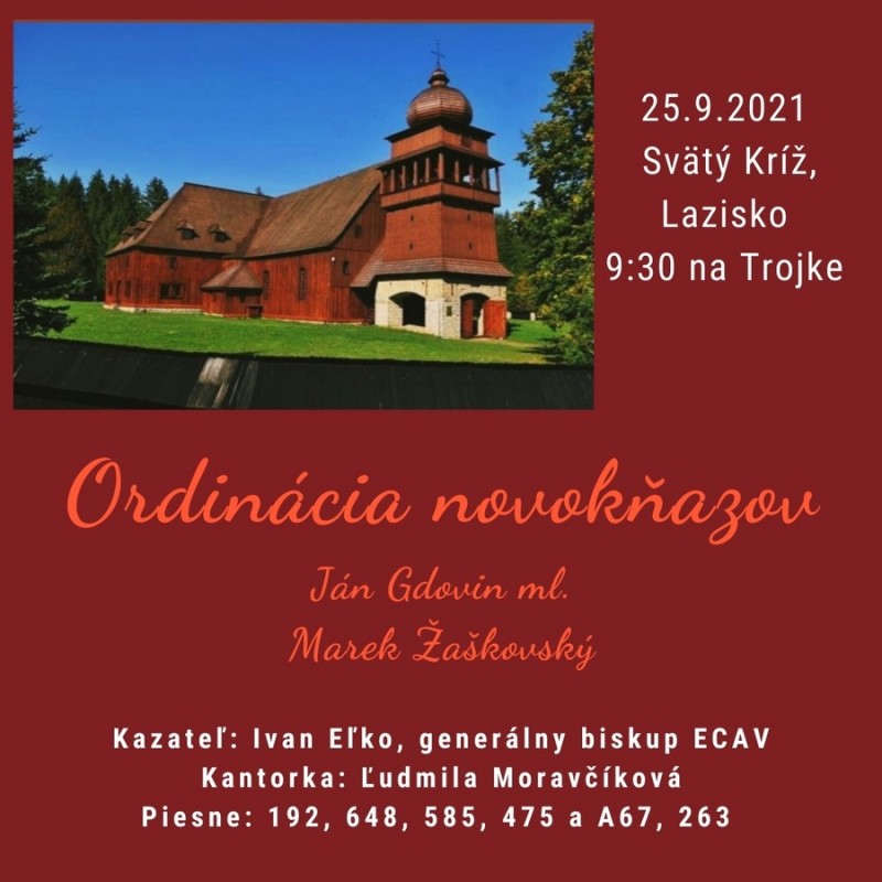TELEVÍZNE SLUŽBY BOŽIE zo Svätého Kríža- 25.9.2021 O 10:00 TROJKA