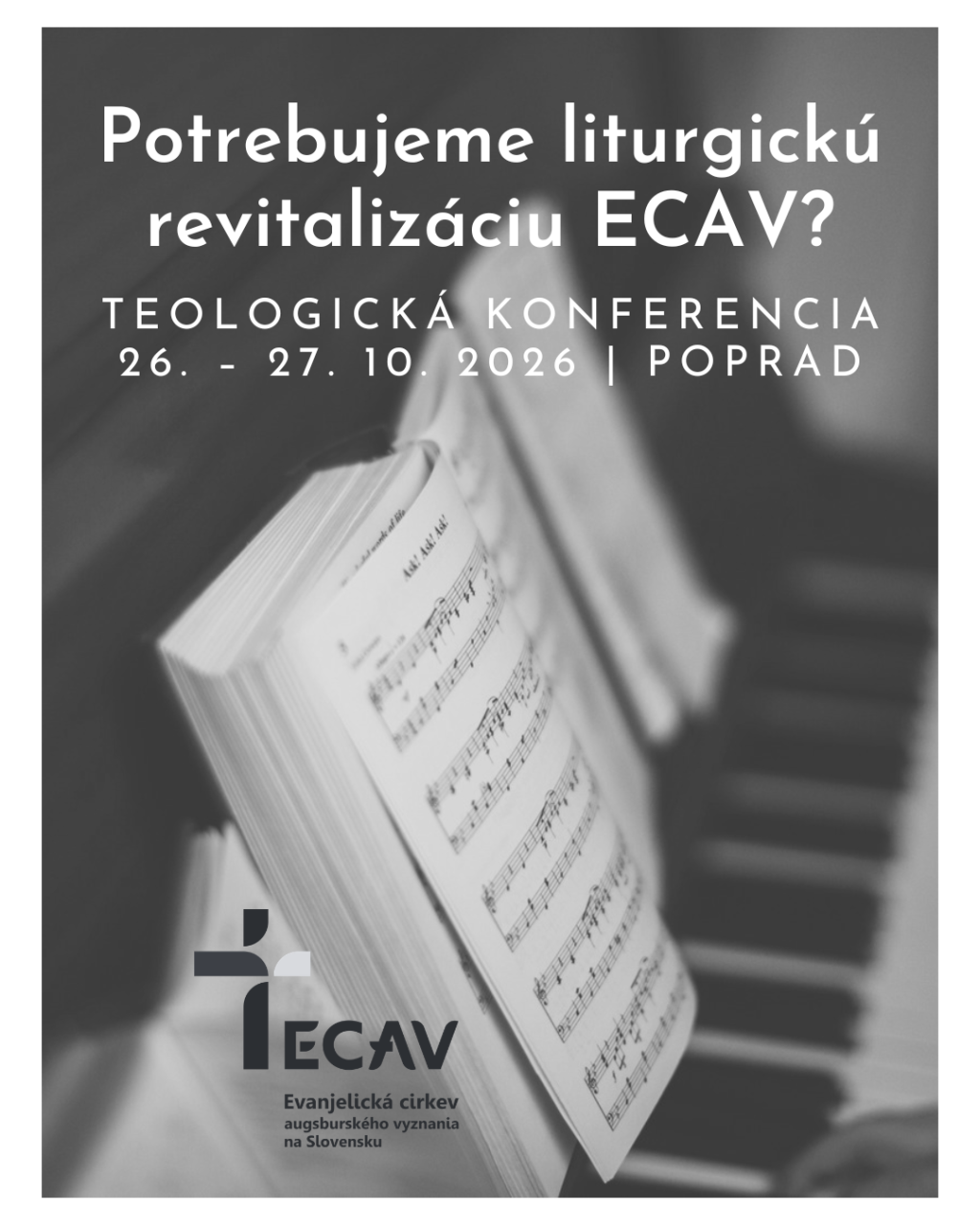 TEOLOGICKÁ konferencia 26. – 27. 10. 2026 | Poprad