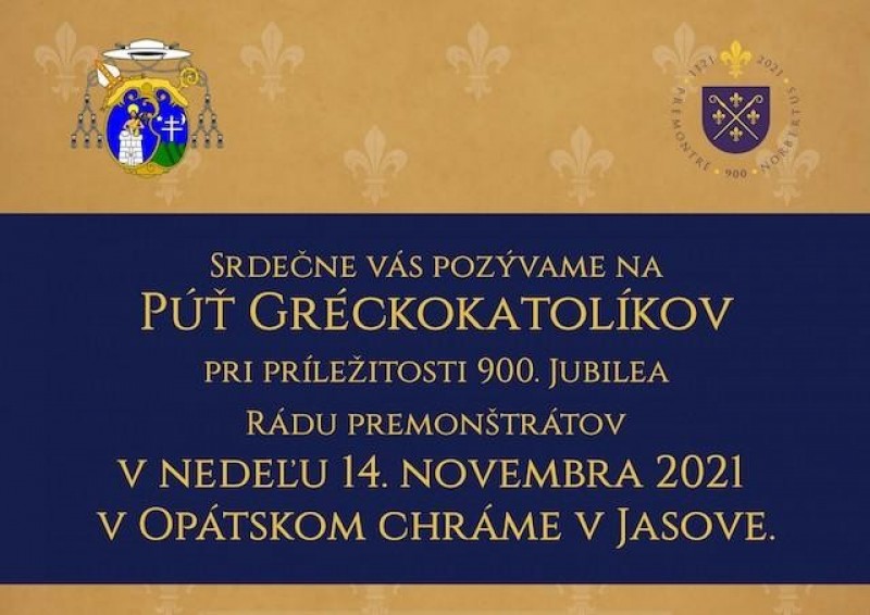 V nedeľu chystajú púť gréckokatolíkov v opátskom chráme v Jasove