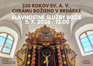 Brdárka si pripomenie 330 rokov svojho kostola