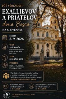 Exallievi pozývajú celú saleziánsku rodinu na Púť vďačnosti do Šaštína