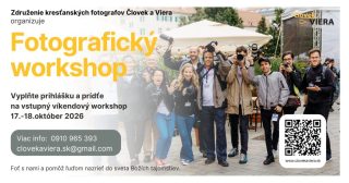 Fotografický workshop Človek a Viera