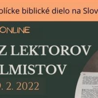 Kurz lektorov a žalmistov – online