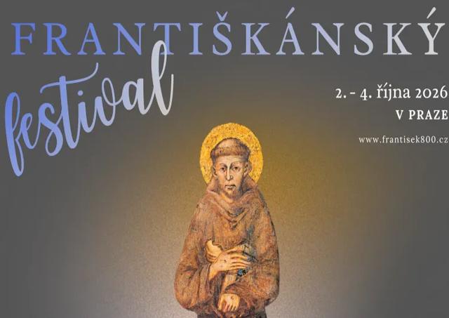 Tri dni so svätým Františkom. Františkánsky festival v Prahe pripomenie jeho posolstvo pre súčasnosť