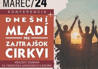 V Badíne sa uskutoční konferencia Dnešní mladí pre zajtrajšok Cirkvi
