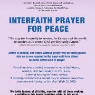 Interfaith Prayer for Peace in the Ukraine