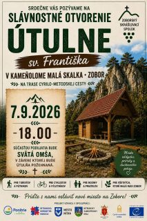 Pod Zoborom v Nitre požehnajú novú turistickú útulňu svätého Františka