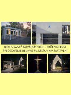PROCESIA MESTOM PRI PRÍLEŽITOSTI SVIATKU POVÝŠENIA SV. KRÍŽA NA BRATISLAVSKÚ KALVÁRIU A PREDSTAVENIE RELIKVIE SV. KRÍŽA.