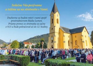 Rajecká Lesná privíta koncom mája stretnutie Rodiny Nepoškvrnenej