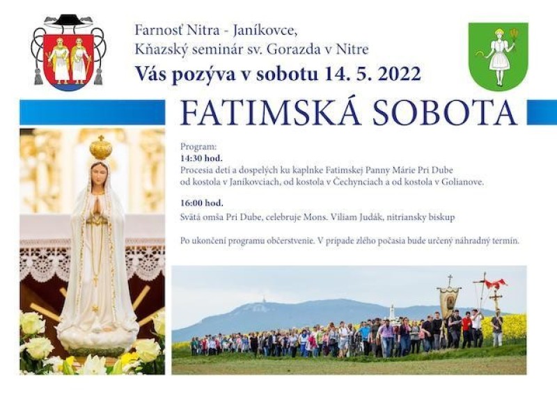 V Janíkovciach pri Nitre bude púť Pri Dube, na Studničke púť motorkárov