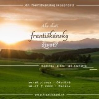 Františkánska skúsenosť 2022