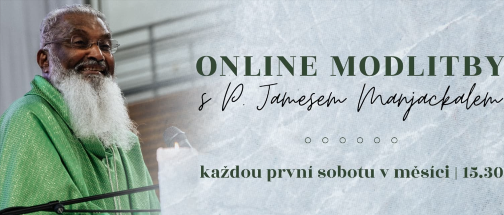 Online modlitby s pátrom Jamesom Manjackalom