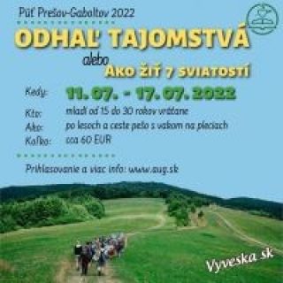 Púť Prešov-Gaboltov 2022